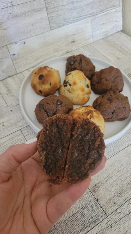Mensaje y resultado real de una alumna del curso de galletas saludables y keto (1 de 11)